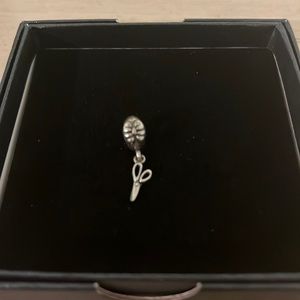 Scissor pandora charm silver